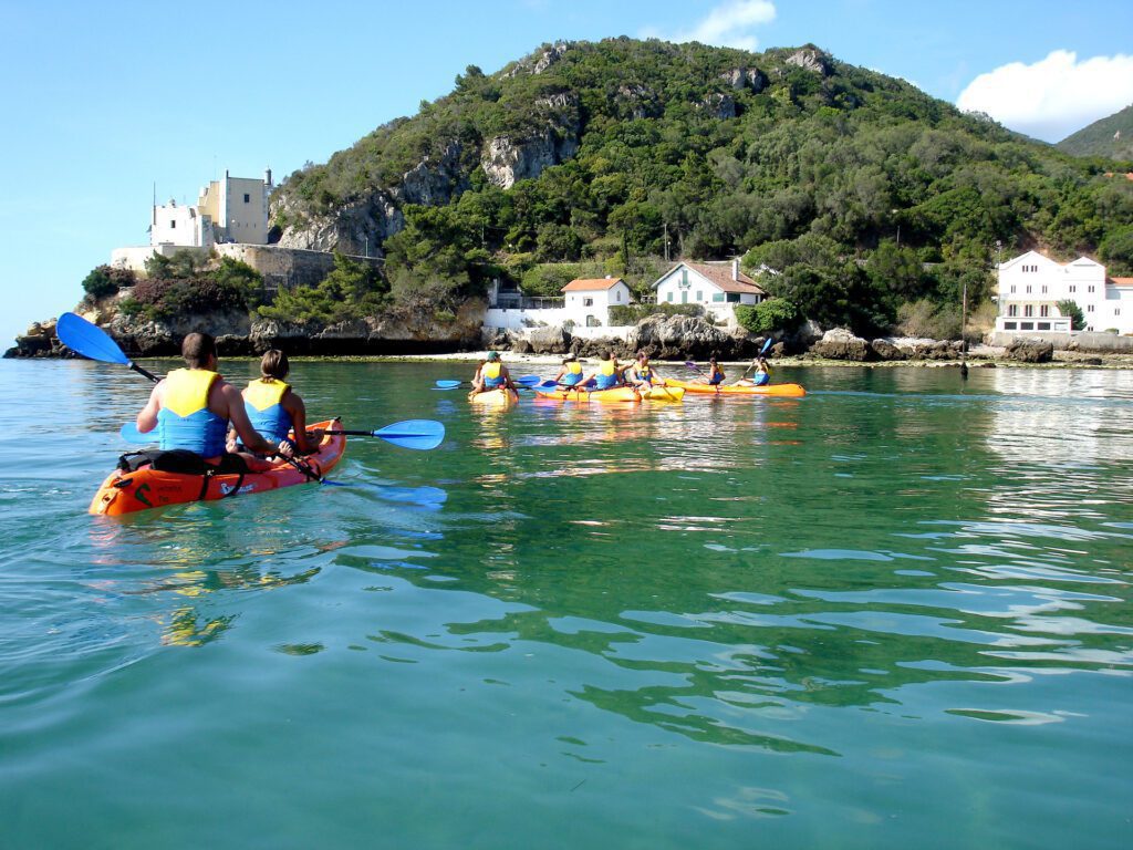 Kust kanoën Sesimbra