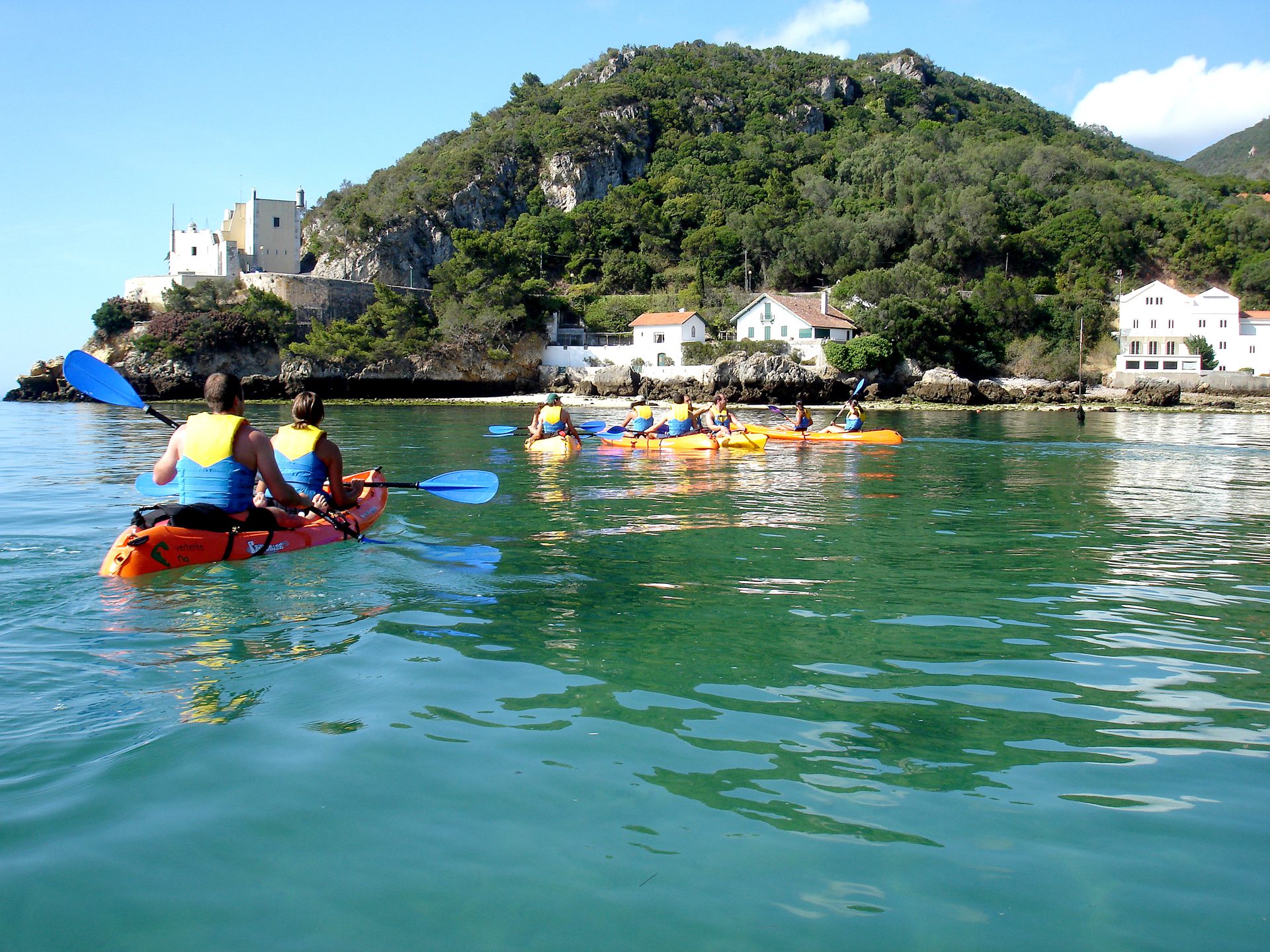 Kust kanoën Sesimbra