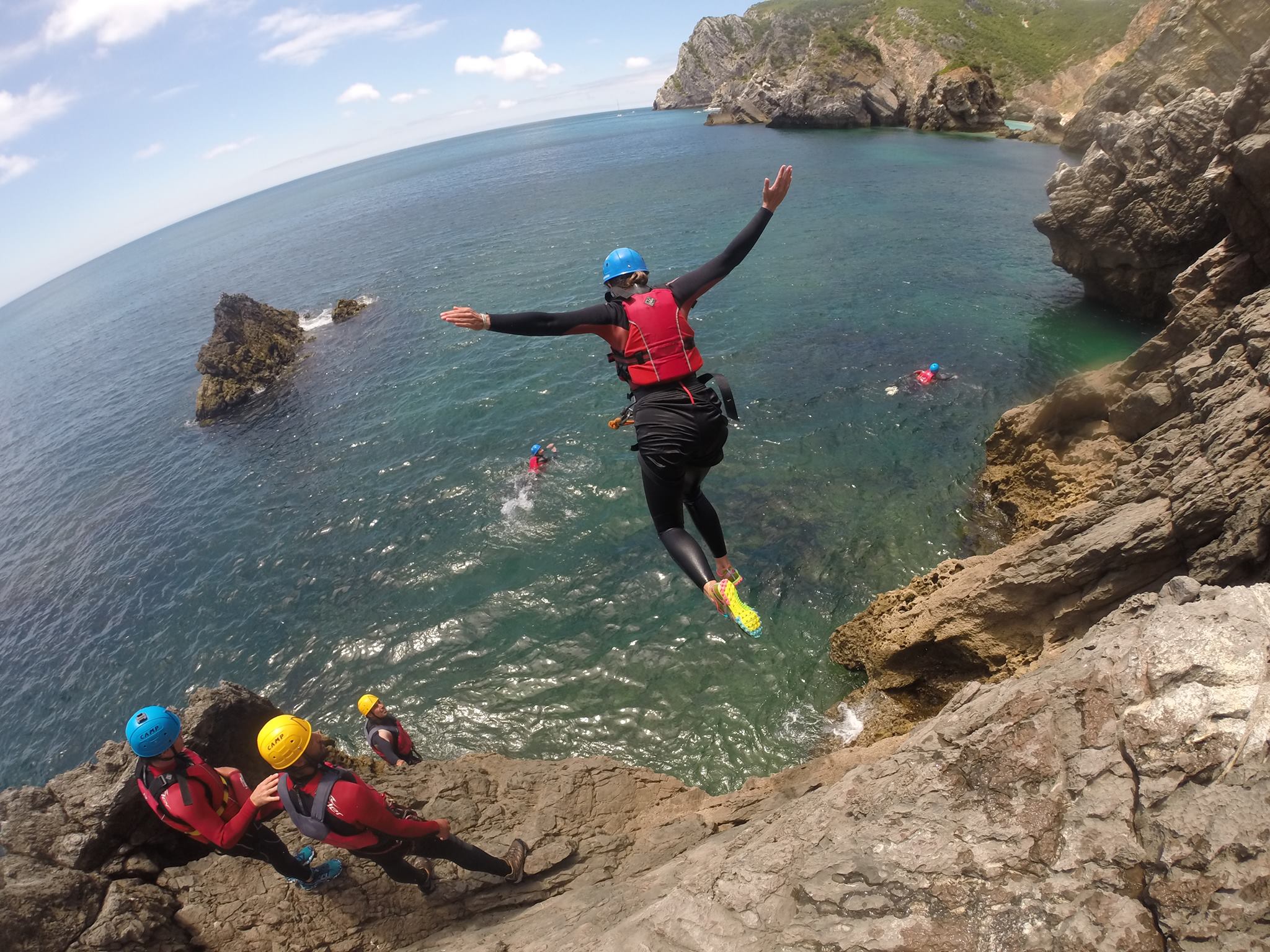 Coasteering SeaBookings (2) Kustzeilen aan de Küste van de Algarve