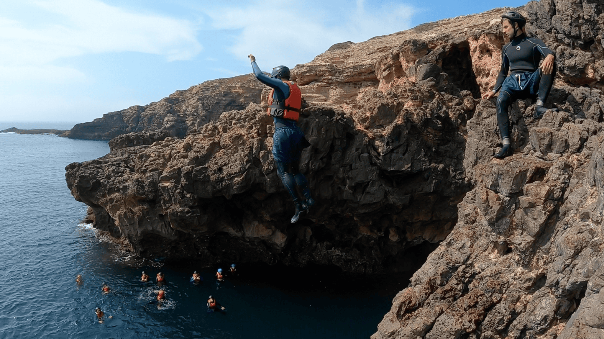 Coasteering an der Algarve!