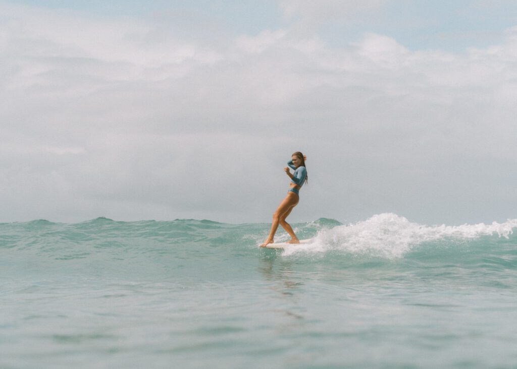 Surfing in Newquay