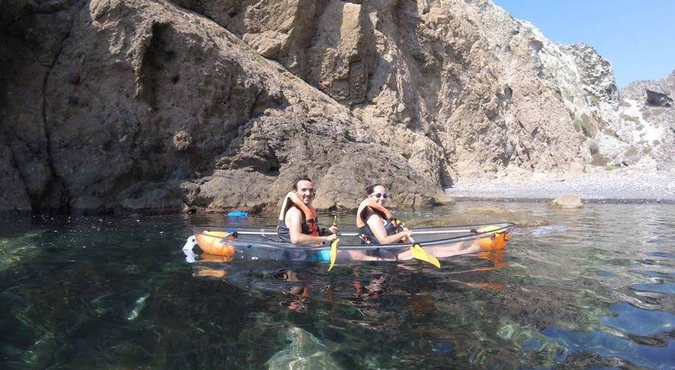 kayak en Almería caiaque em Almería kayak in Almería