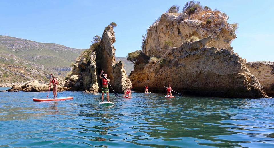 SUP-tour in Sesimbra