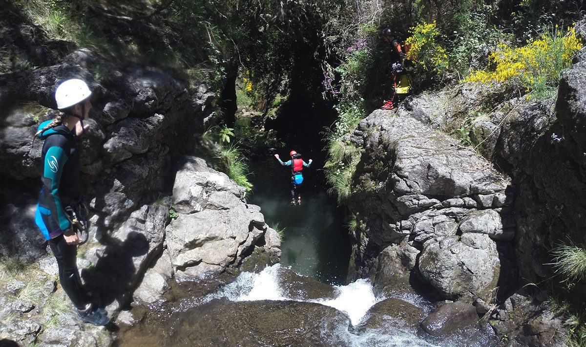 Canyoning auf Madeira Canyoning auf Madeira