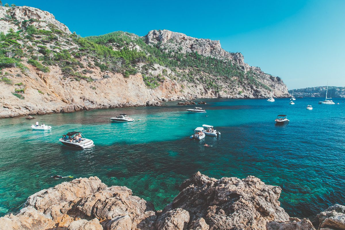 Excursión en barco por Mallorca