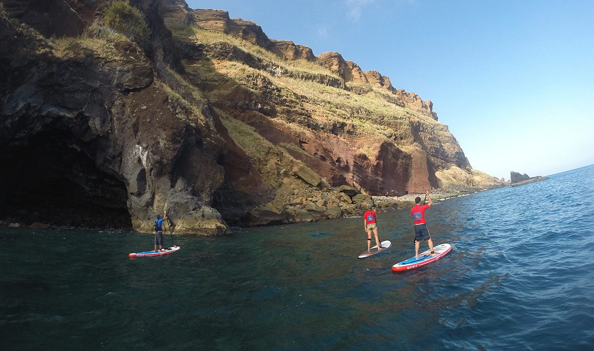 SUP-tocht op Madeira