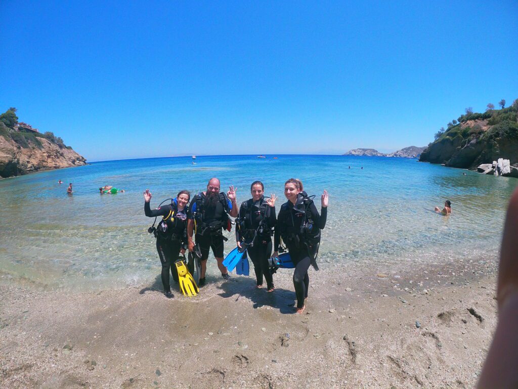 Beginner’s SSI Basic Diver Program 2 Dives in Crete