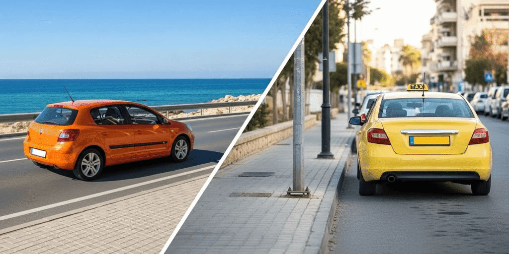 Car Rental in Cyprus is better than taxi