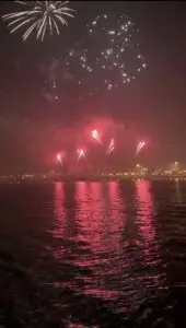 Nochevieja en barco
